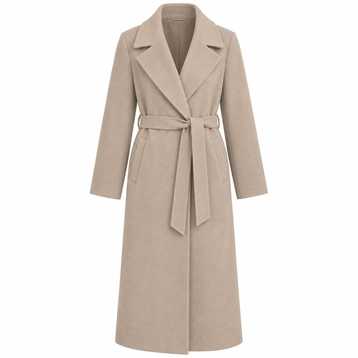 Elspeth Belted Longline Coat