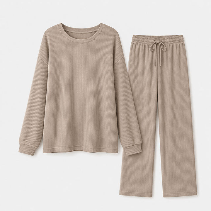 Lillian Ribbed Lounge Set