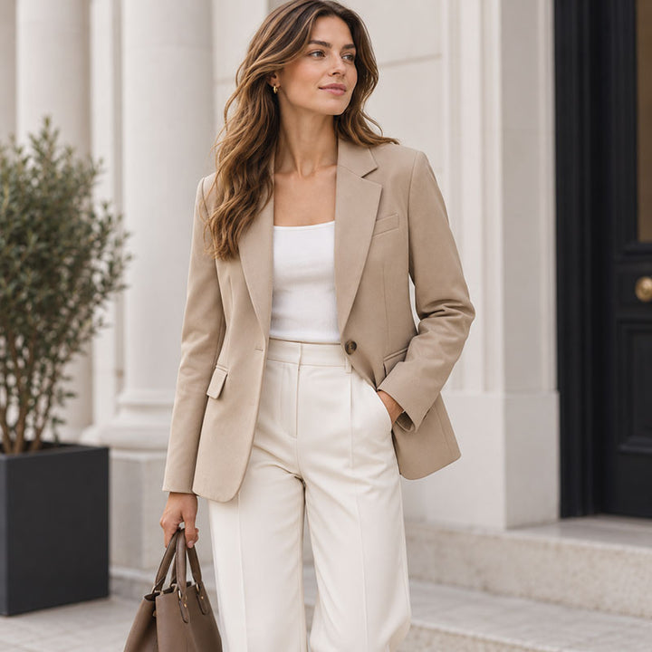 Mara Single-Breasted Blazer